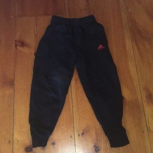 Kids Adidas Black Sweatpants